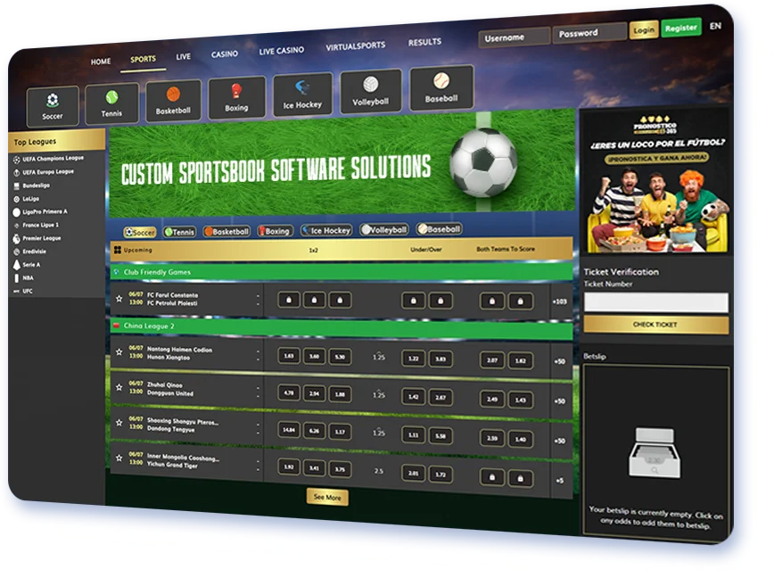 Crypto sportsbook software development