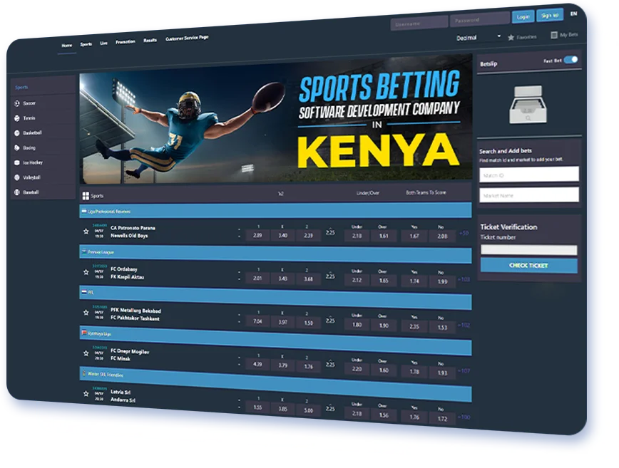 Sports Betting Software Development Company in Kenya