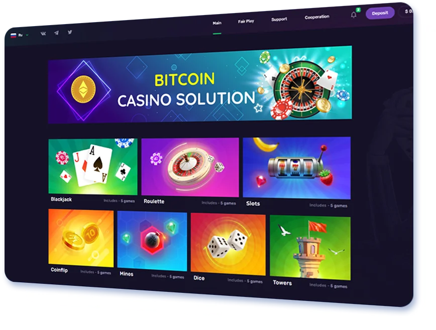 Bitcoin-Casino-Solution