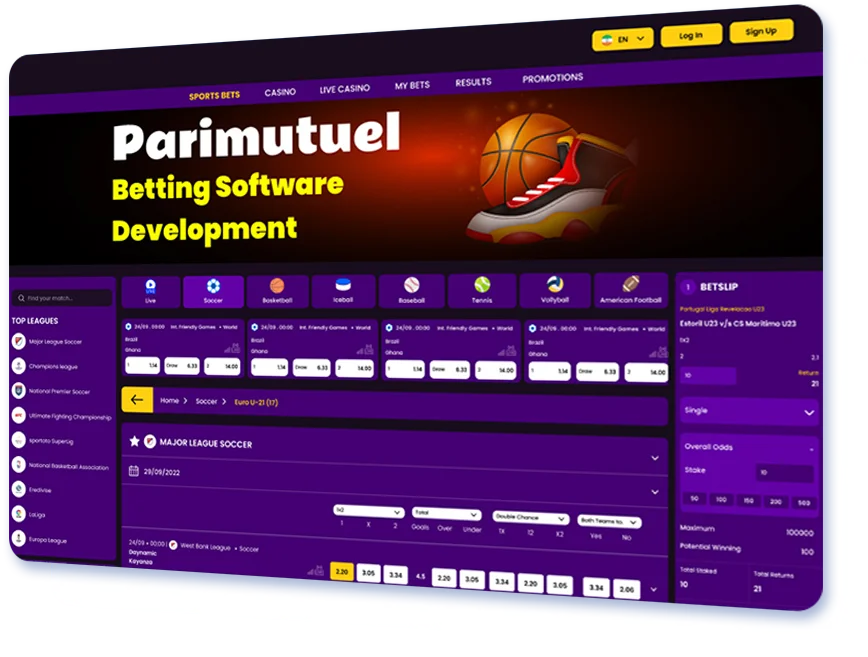 Parimutuel Betting Software Development