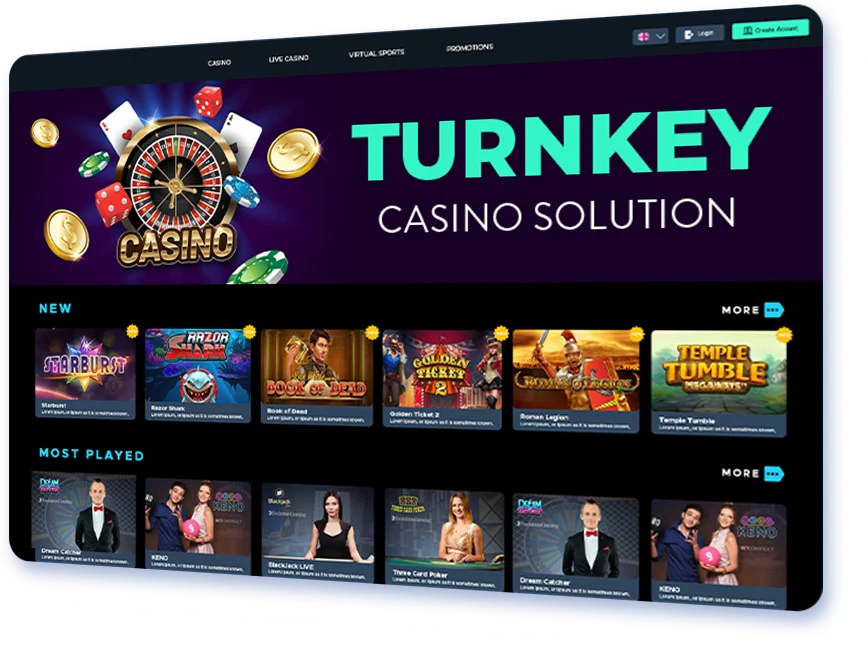 Turnkey Casino Solution