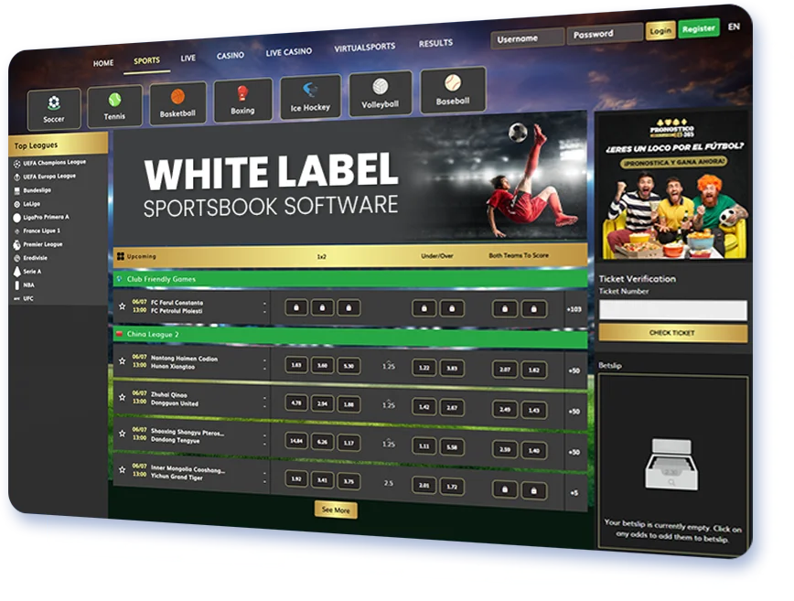 White Label Sportsbook Software