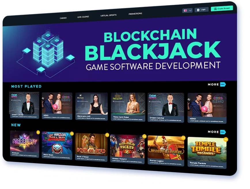 Blockchain Blackjack Game Software