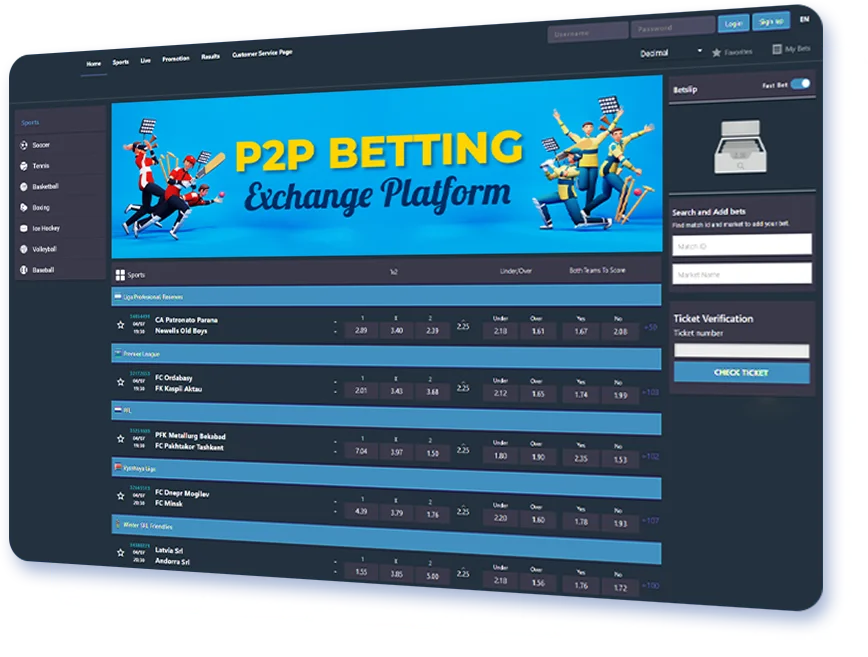 P2P Betting Exchange