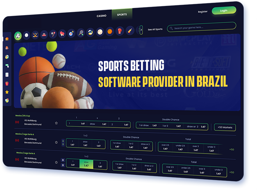 SPORTS BETTING SOFTWARE PROVIDER IN BRAZIL