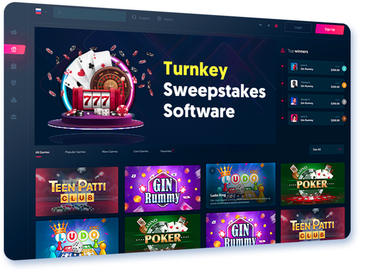 Turnkey Sweepstakes Software