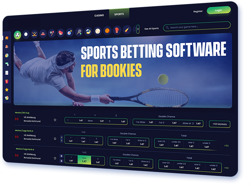 BETTING SOFTWARE FOR BOOKIES