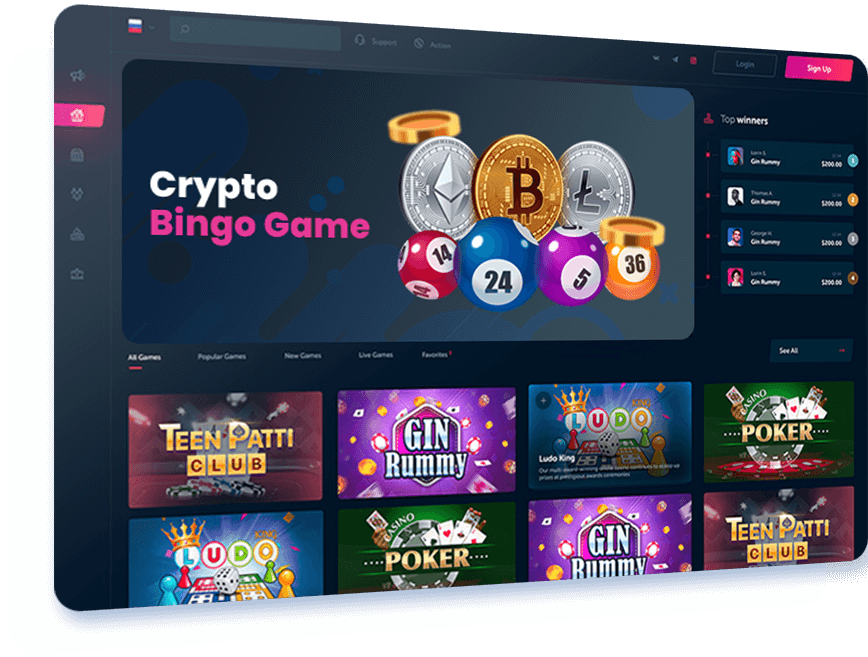 Crypto Based Bingo Game