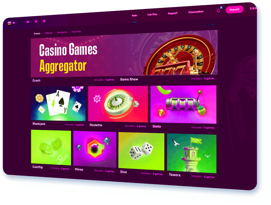 Casino Games Aggregator