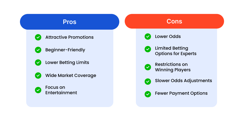 Pros & Cons of Soft Bookmakers